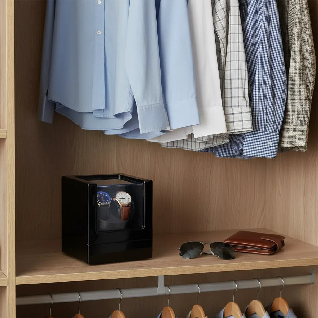 Boite à Montres « Saphyrine » – 2 Montres