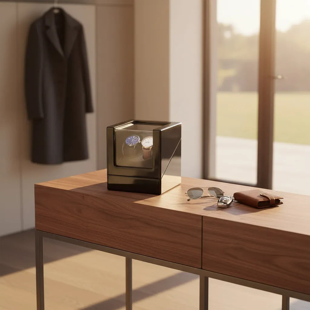 Boite à Montres « Saphyrine » – 2 Montres