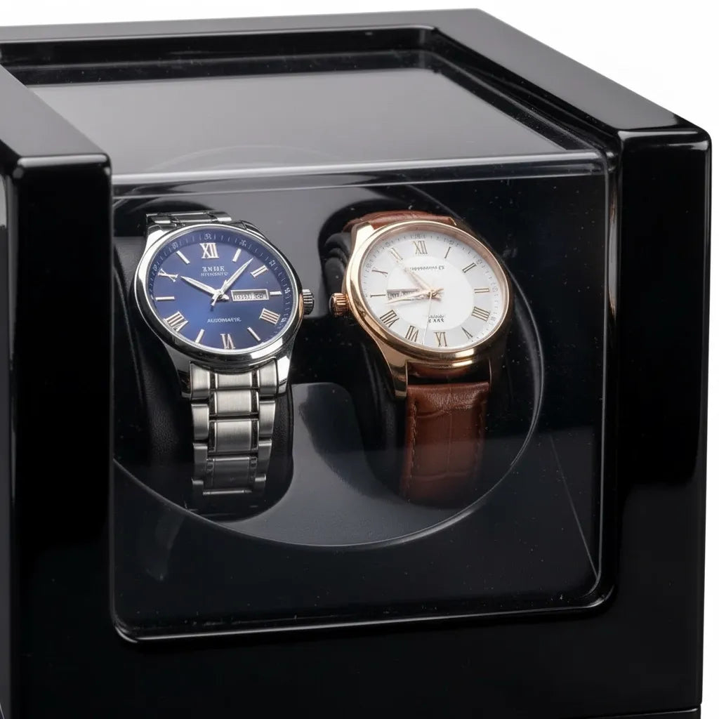 Boite à Montres « Saphyrine » – 2 Montres