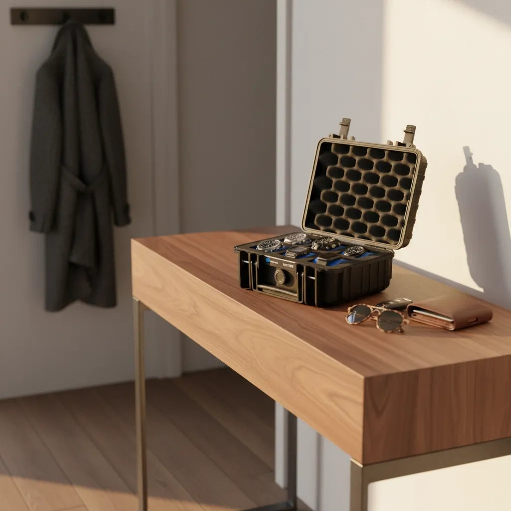 Boîte à Montres « Sarcophage » – 6 Montres