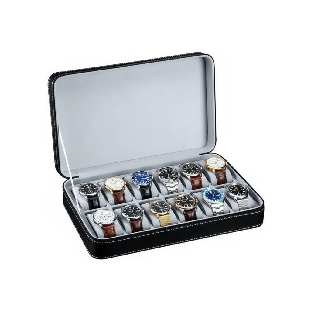 Boite à Montres « Schiste » – 12 Montres