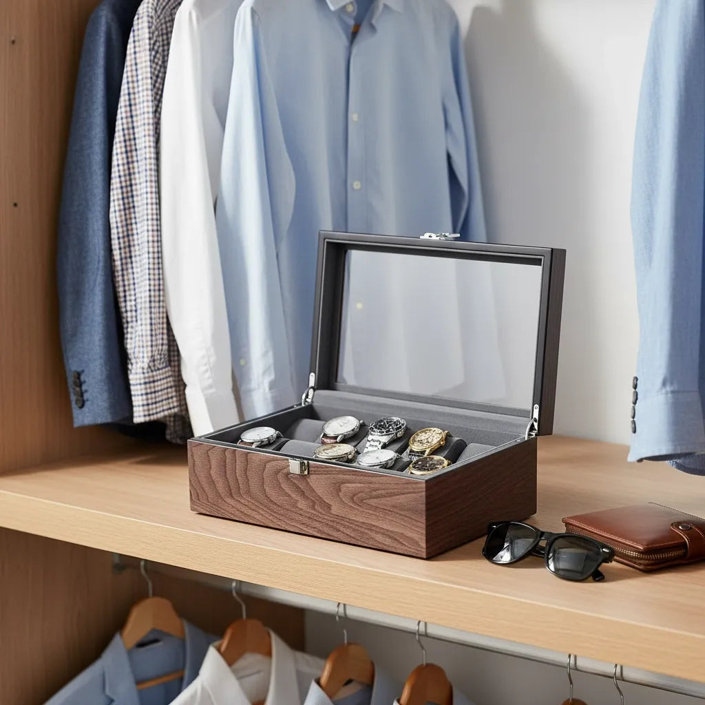 Boîte à Montres « Sylvapin » – 10 Montres