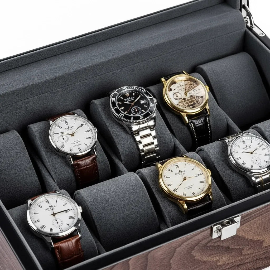 Boîte à Montres « Sylvapin » – 10 Montres