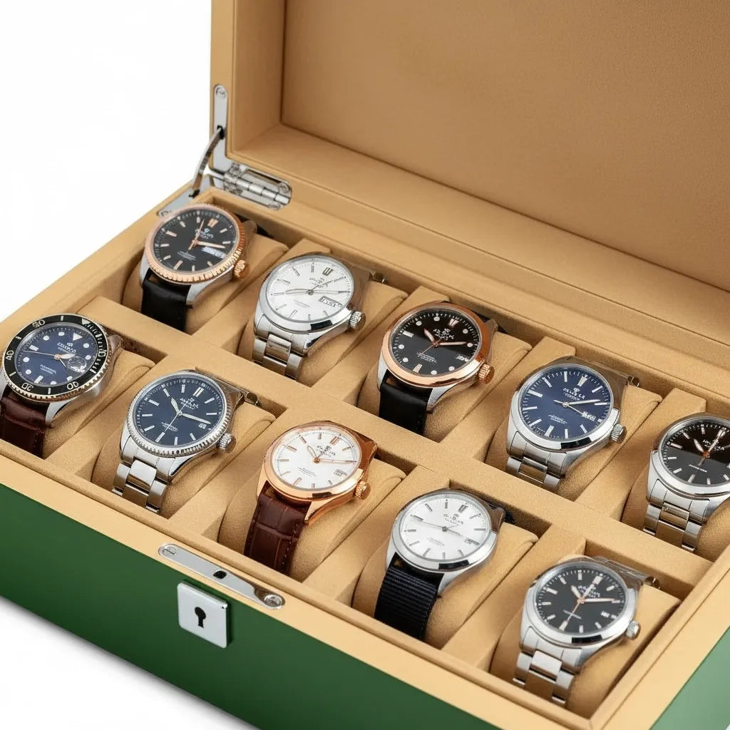 Boîte à Montres « Sylve » – 10 Montres