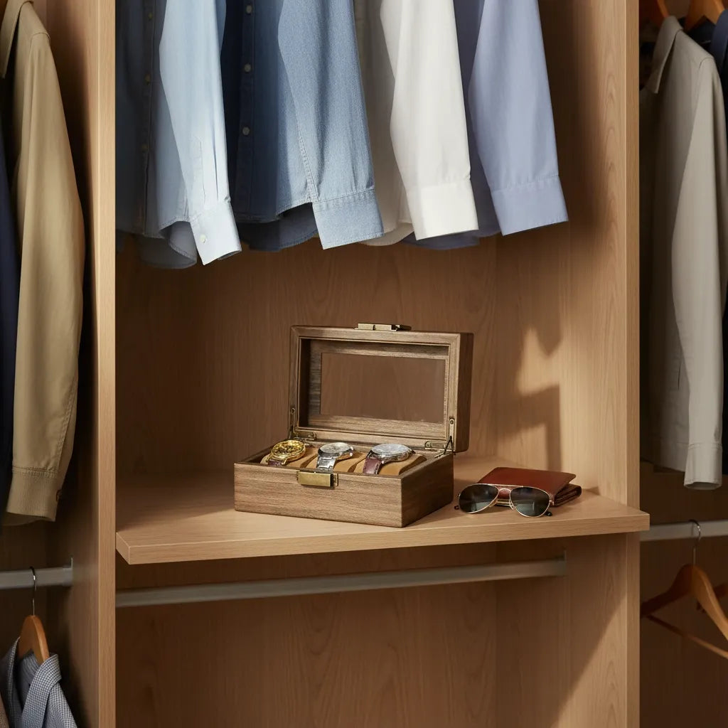 Boîte à Montres « Sylverne » – 10 Montres