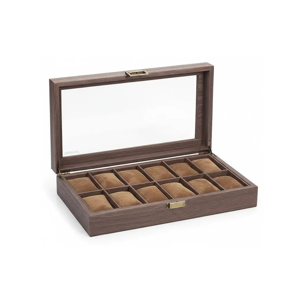 Boîte à Montres « Sylverne » – 10 Montres