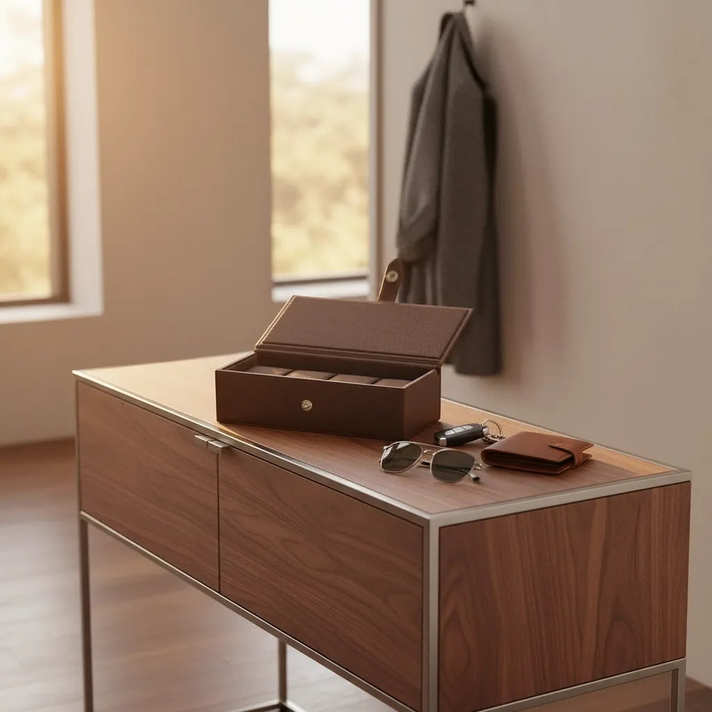 Boîte à Montres « Tannéa » – 4 Montres