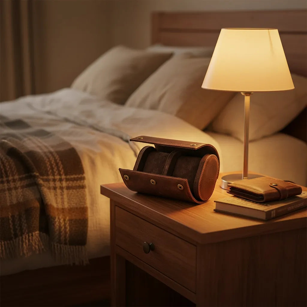 Boîte à Montres « Tannerie » – 2 Montres