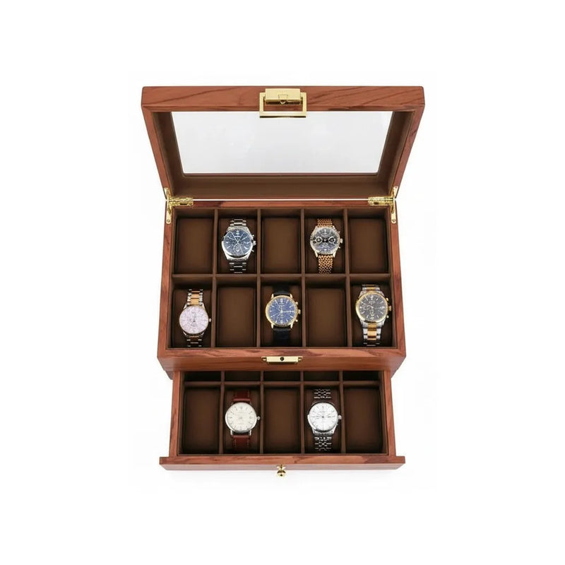 Boîte à Montres « Teckonia » – 20 Montres