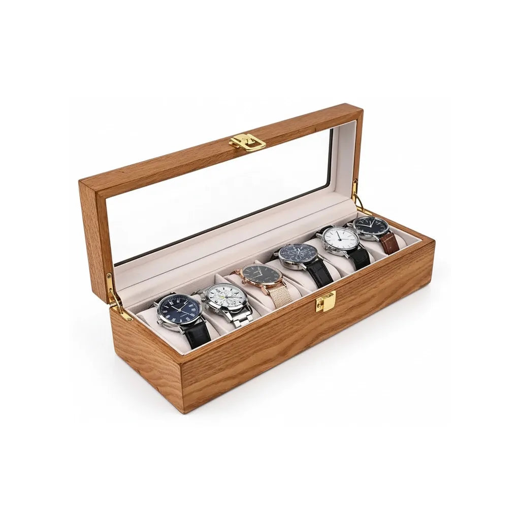 Boîte à Montres « Tectona » – 6 Montres