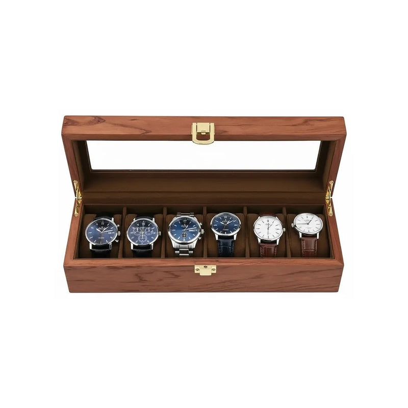 Boîte à Montres « Tectona » – 6 Montres