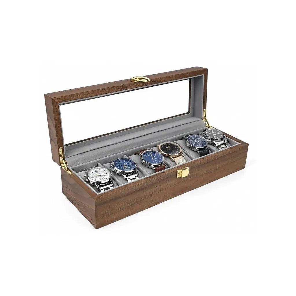 Boîte à Montres « Tectona » – 6 Montres