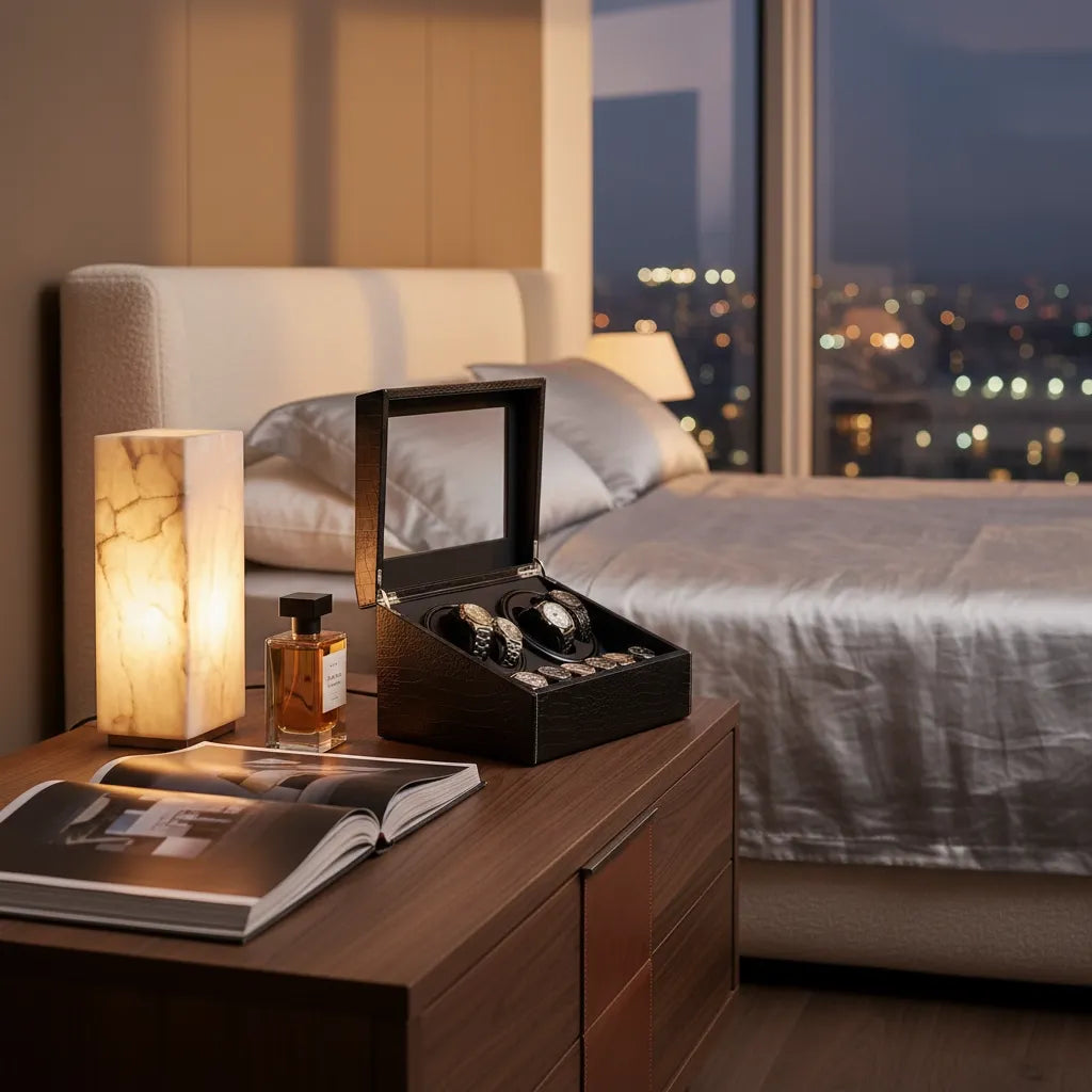 Boîte à Montres « Ténébrine » – 4 Montres