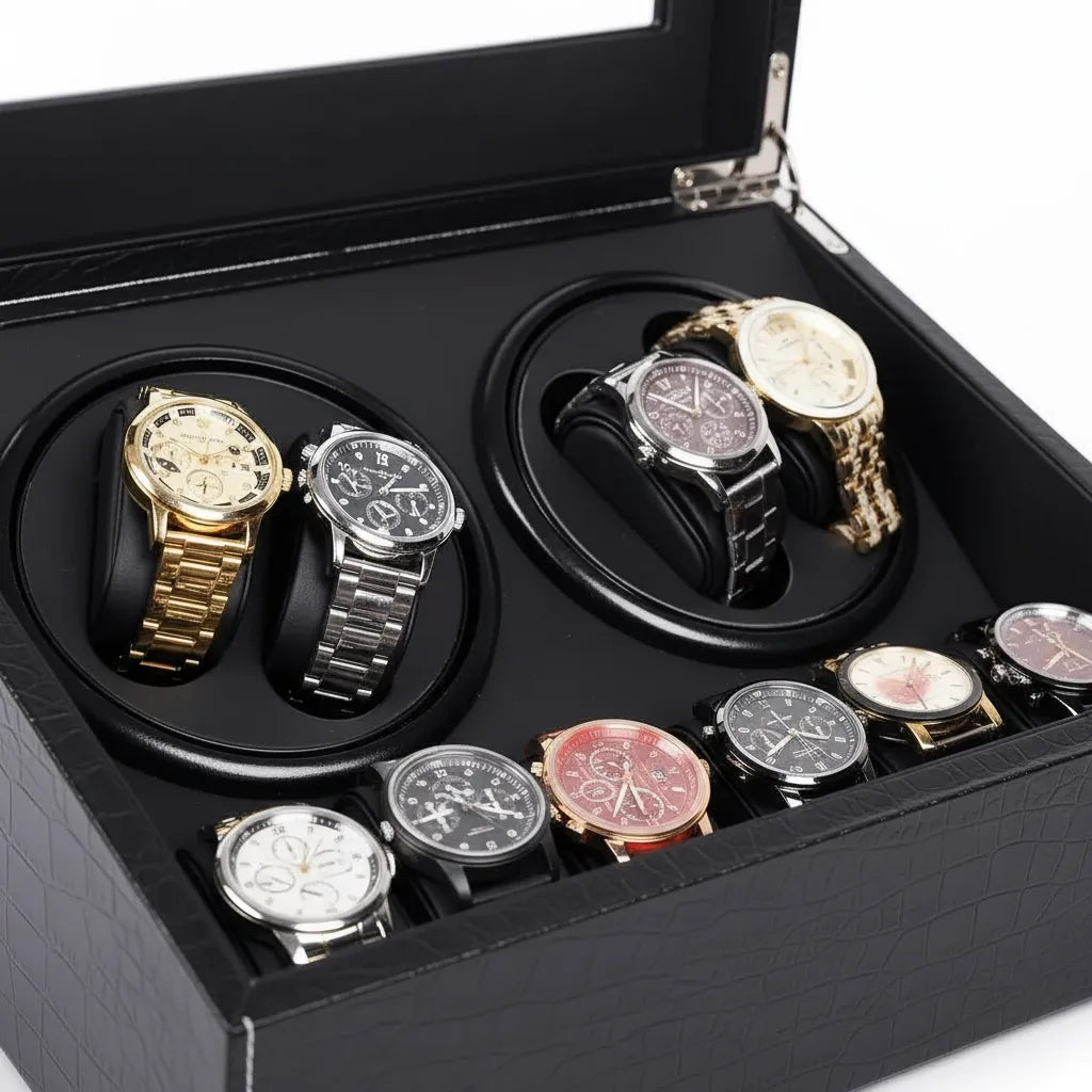 Boîte à Montres « Ténébrine » – 4 Montres