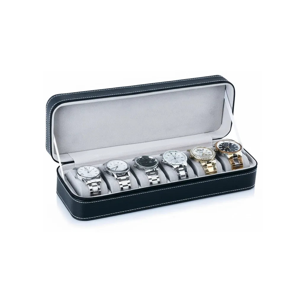Boîte à Montres « Travertin » – 6 Montres