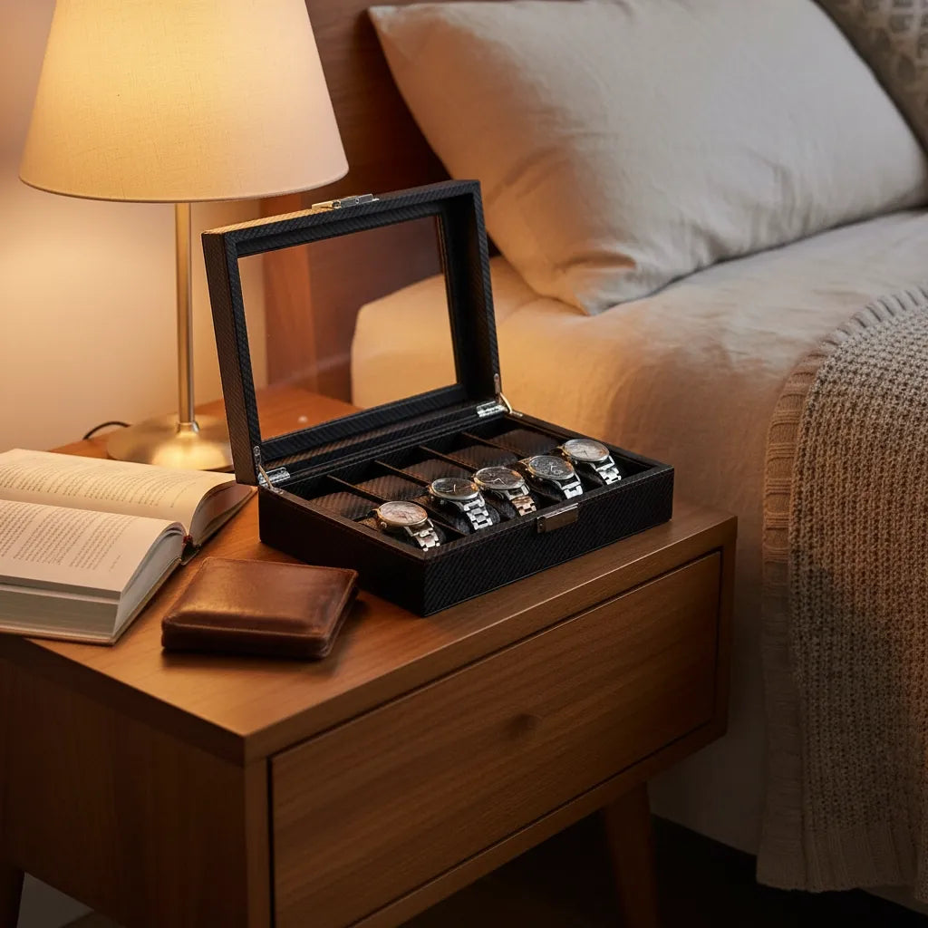 Boîte à Montres « Vélocité » – 10 Montres