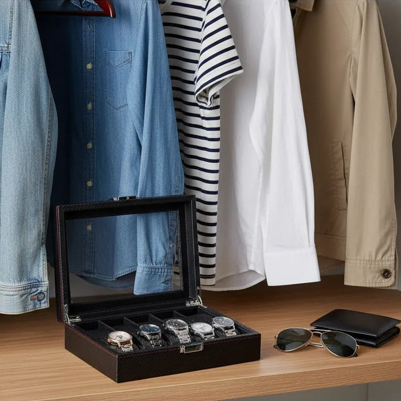 Boîte à Montres « Vélocité » – 10 Montres