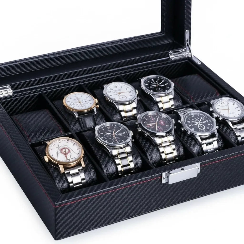 Boîte à Montres « Vélocité » – 10 Montres