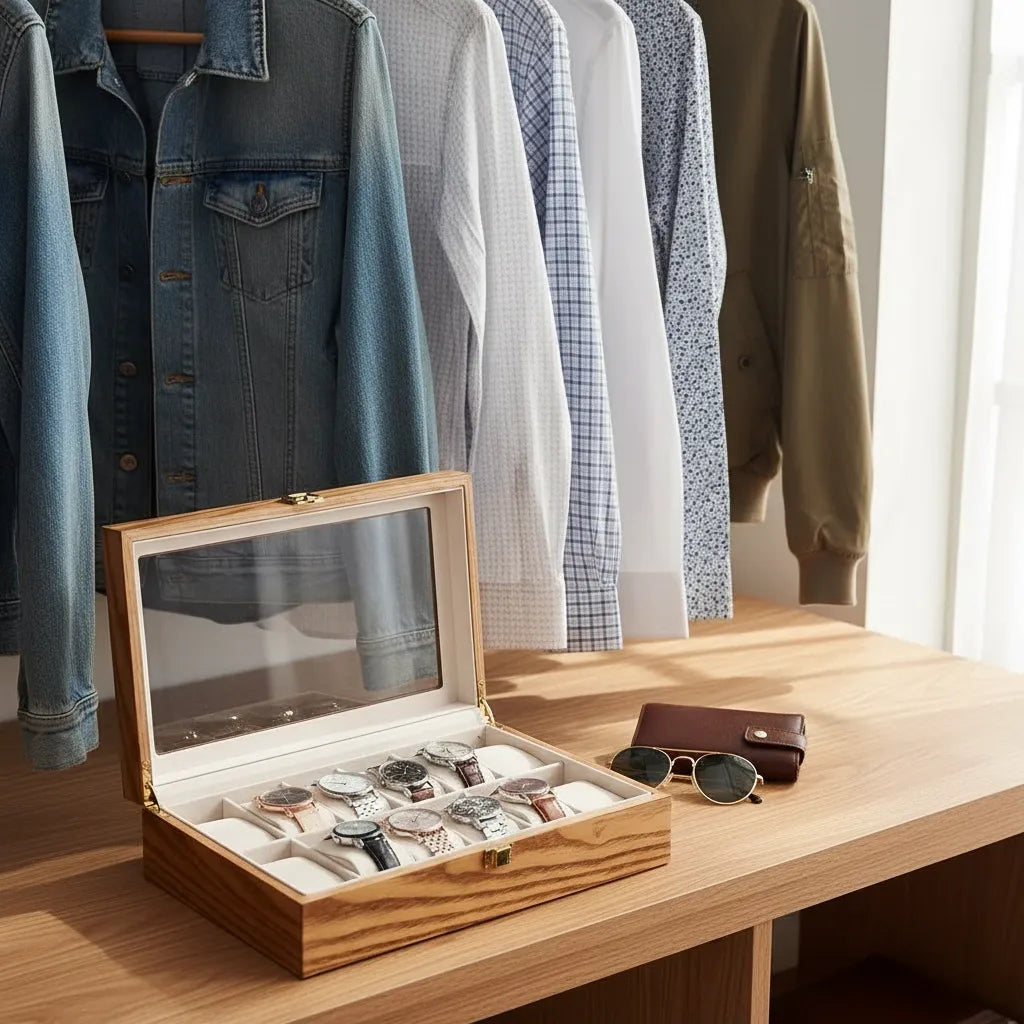 Boîte à Montres « Vernière » – 12 Montres