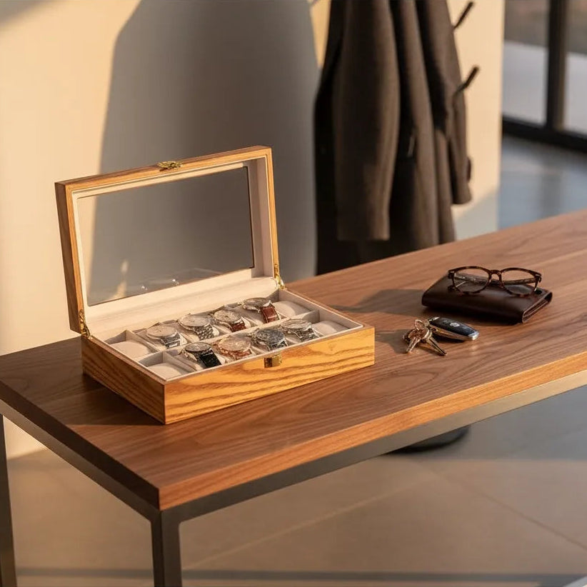 Boîte à Montres « Vernière » – 12 Montres