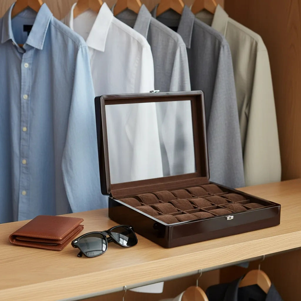 Boîte à Montres « Vernissa » – 18 Montres