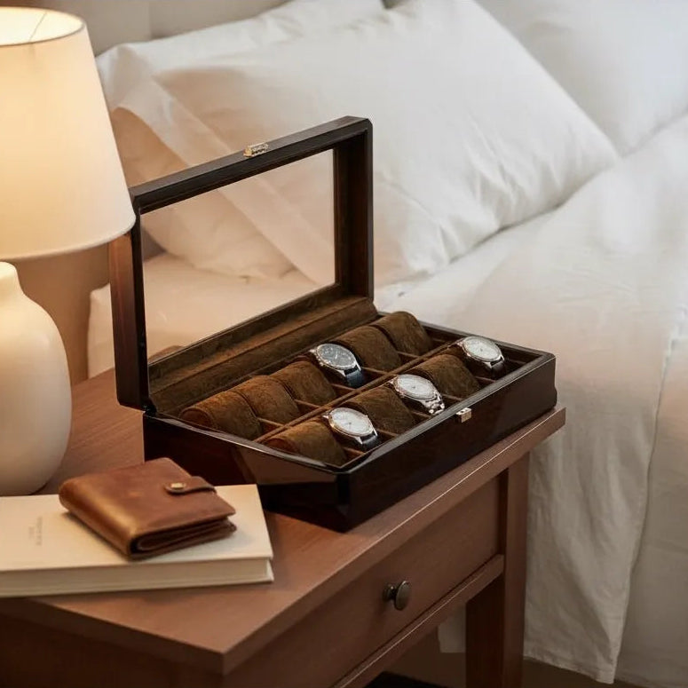 Boîte à Montres « Vernissandre » – 12 Montres
