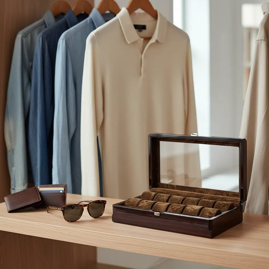 Boîte à Montres « Vernissandre » – 12 Montres