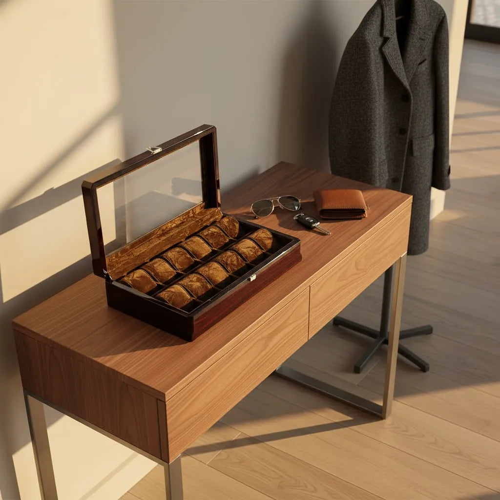 Boîte à Montres « Vernissandre » – 12 Montres