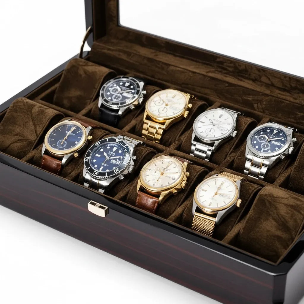 Boîte à Montres « Vernissandre » – 12 Montres