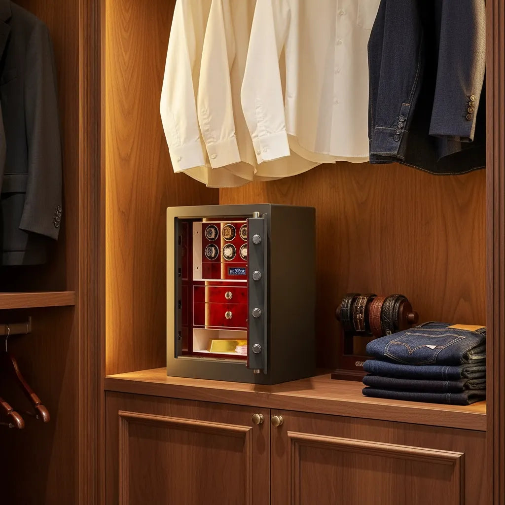 Coffre-Fort « Grenat » – 8 Montres