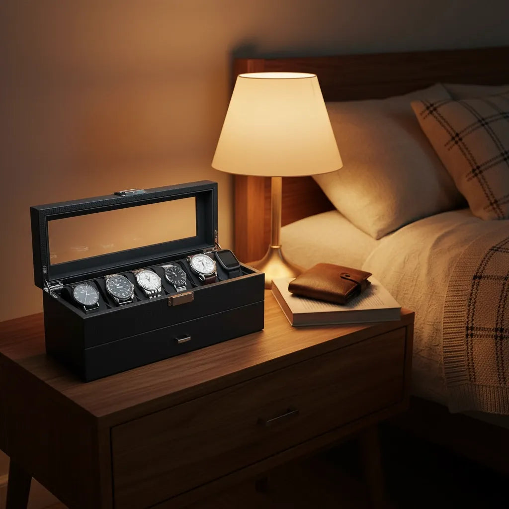 Coffret à Montres « Albatros » – 6 Montres