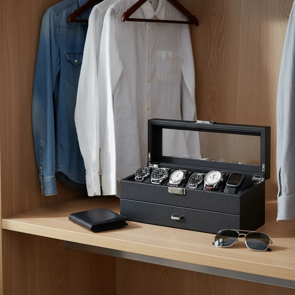 Coffret à Montres « Albatros » – 6 Montres