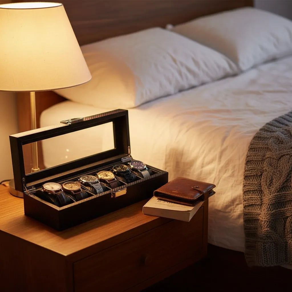 Coffret à Montres « Braidor » – 6 Montres