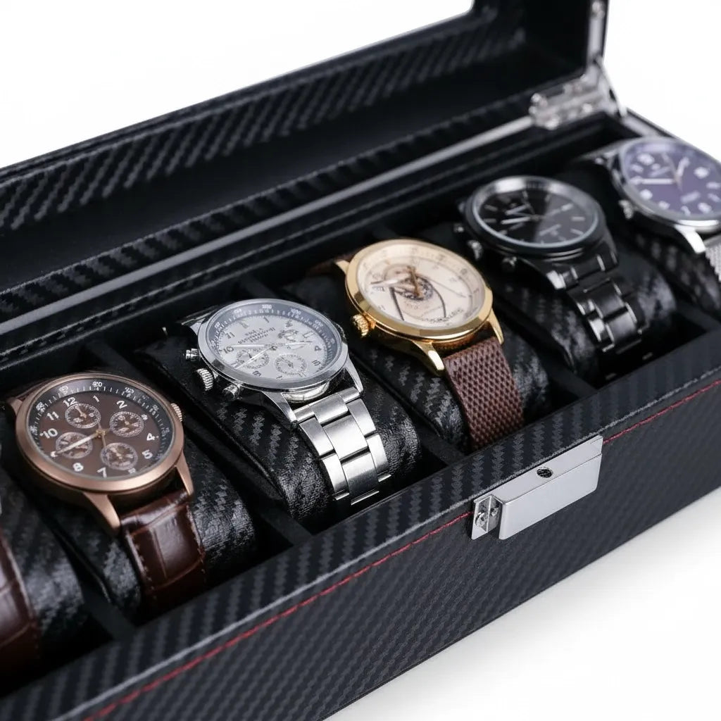 Coffret à Montres « Braidor » – 6 Montres