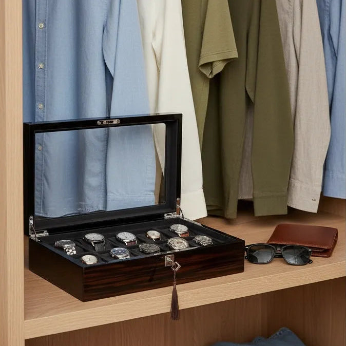 Coffret à Montres « Palatin » – 10 Montres