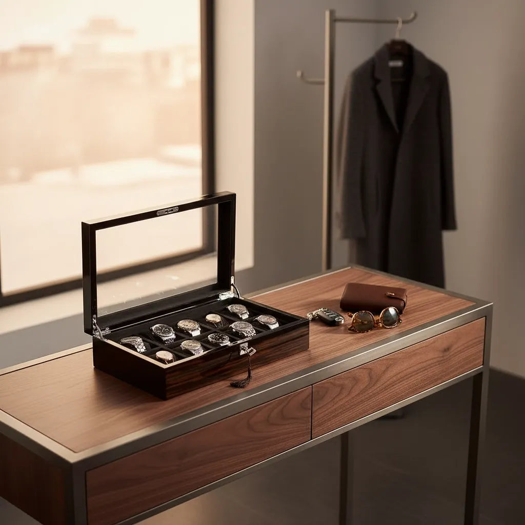 Coffret à Montres « Palatin » – 10 Montres