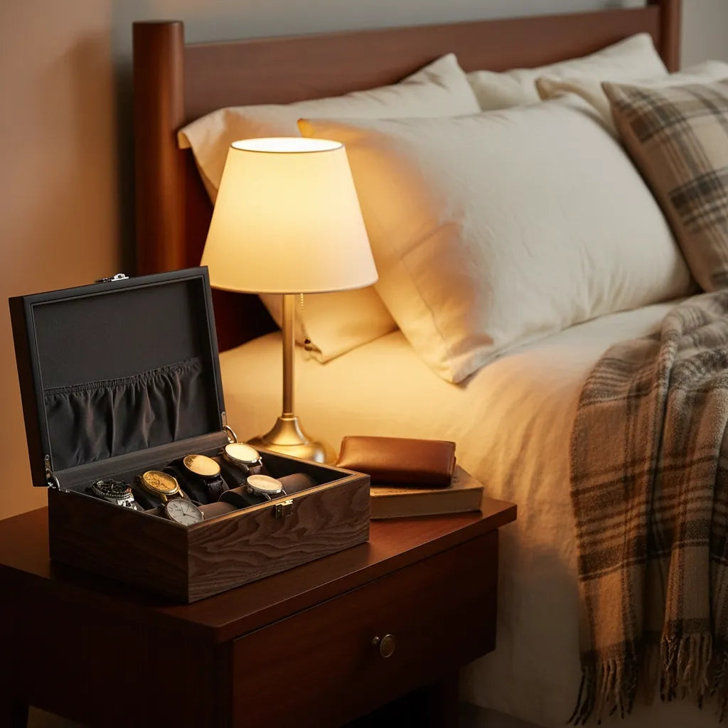 Coffret à Montres « Résineux » – 8 Montres