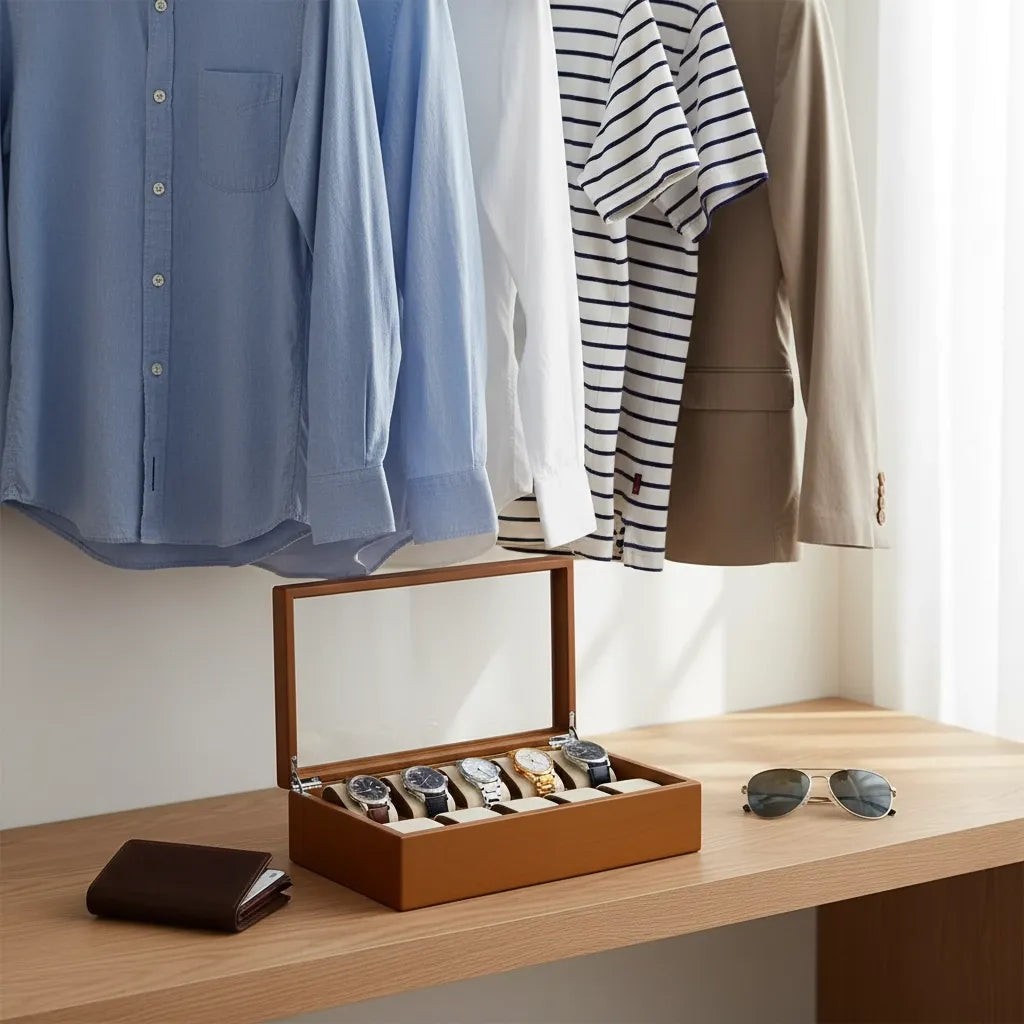 Coffret à Montres « Sylpine » – 10 Montres