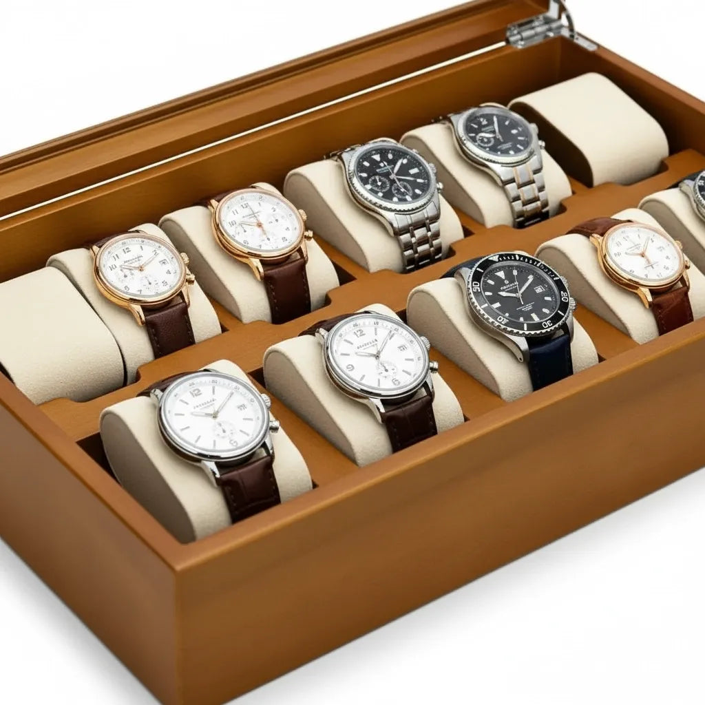 Coffret à Montres « Sylpine » – 10 Montres