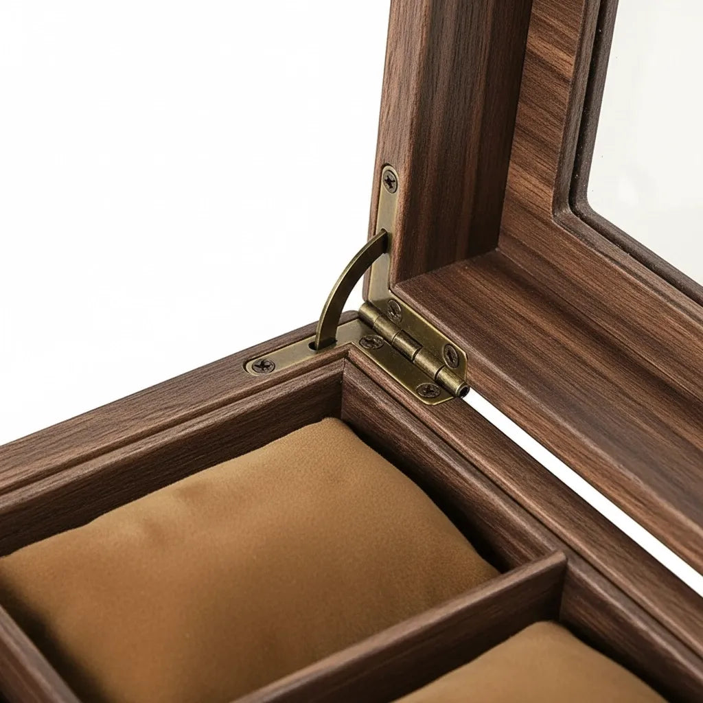 Coffret « Bois Brun » – 10 Montres