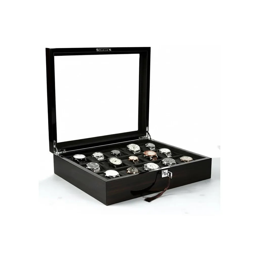 Coffret « Ébénol » – 15 Montres