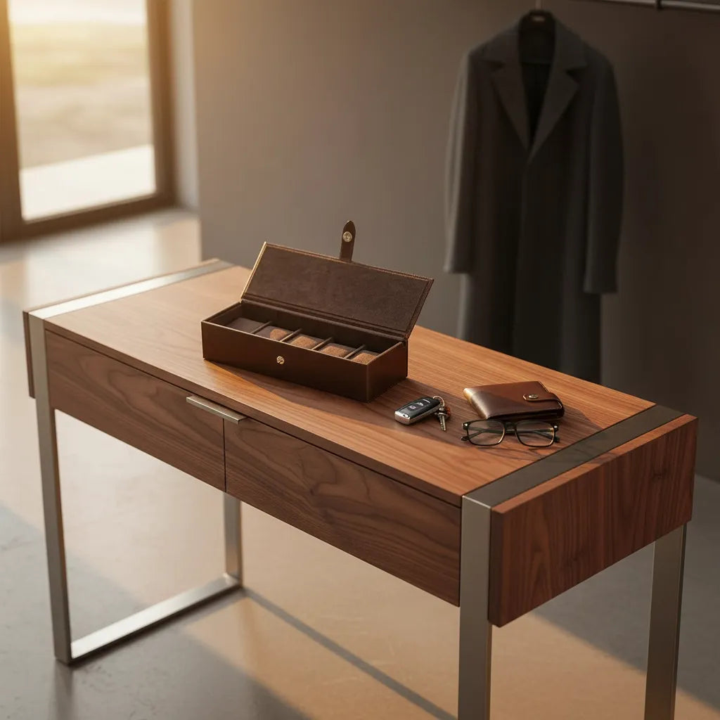 Coffret en Cuir « Tanneron » – 4 Montres