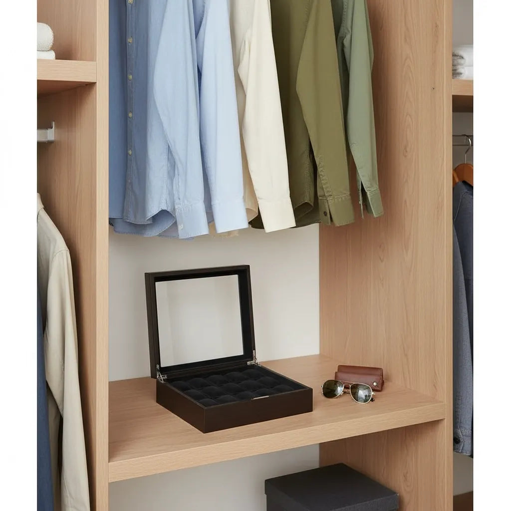 Écrin à Montres « Bamboucrepus » – 15 Montres