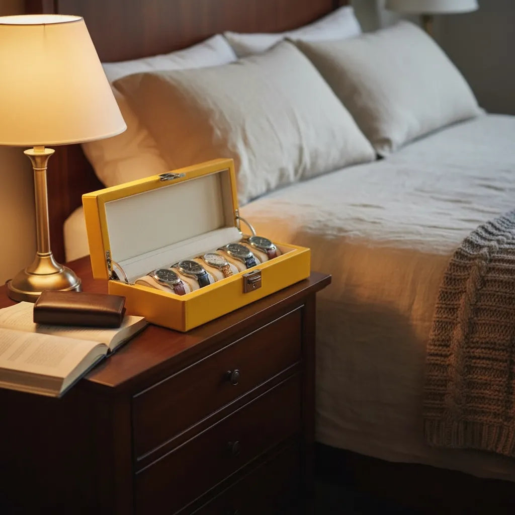 Écrin à Montres « Sirocco » – 5 Montres