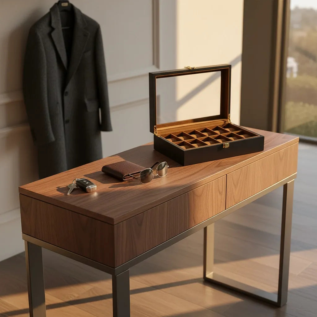 Écrin à Montres « Veloursnuit » – 6 Montres