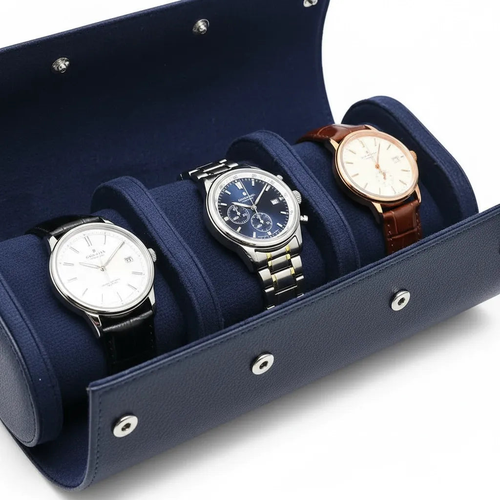 Étui « Abyssine » – 3 Montres