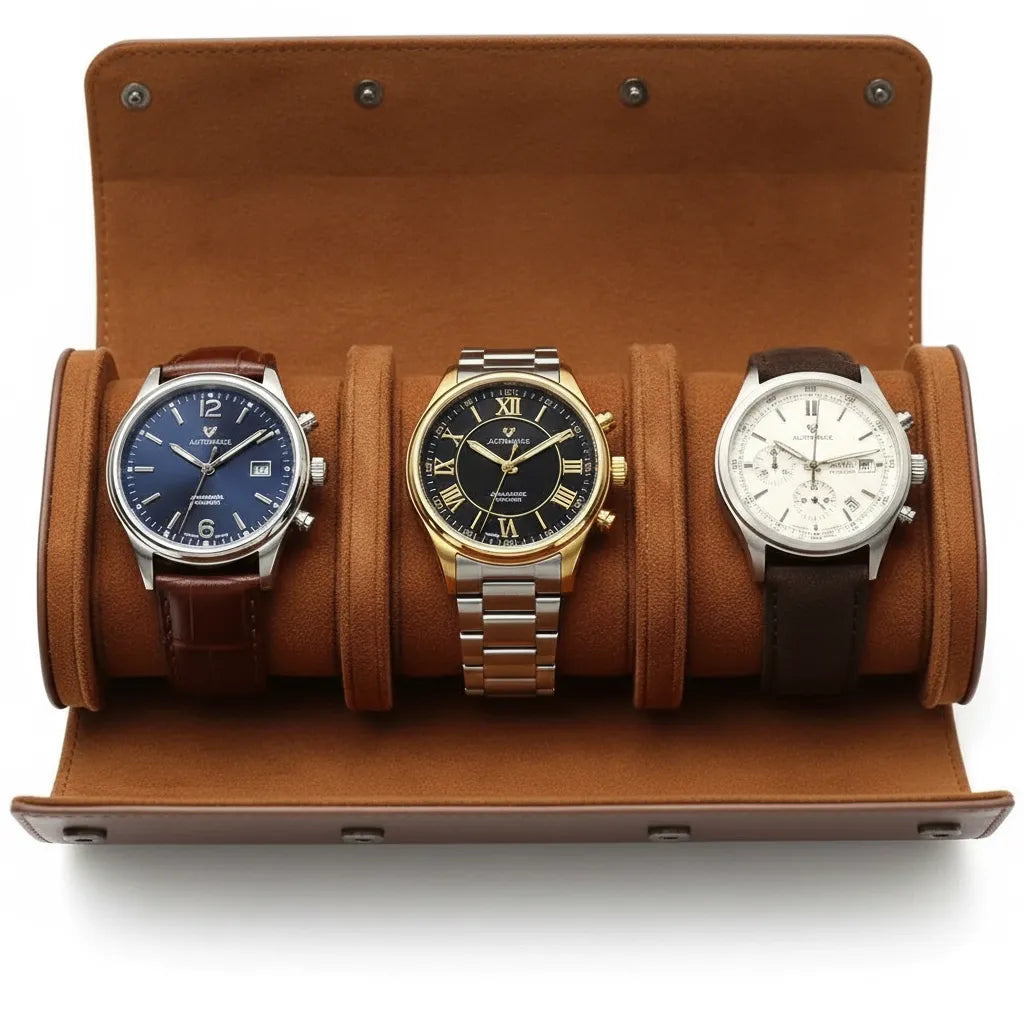 Étui « Burin » – 3 Montres