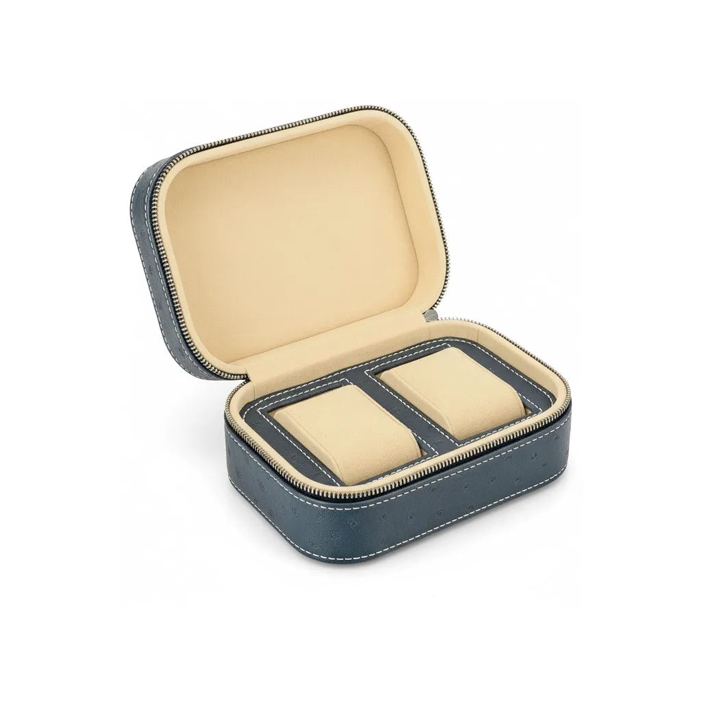 Étui « Céruléum » – 2 Montres