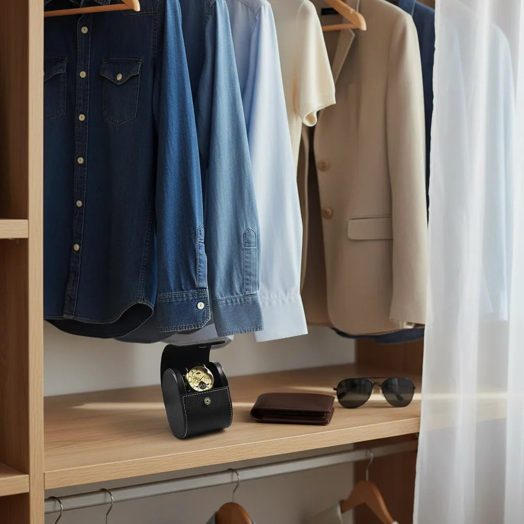 Étui « Charbon » – 1 Montre