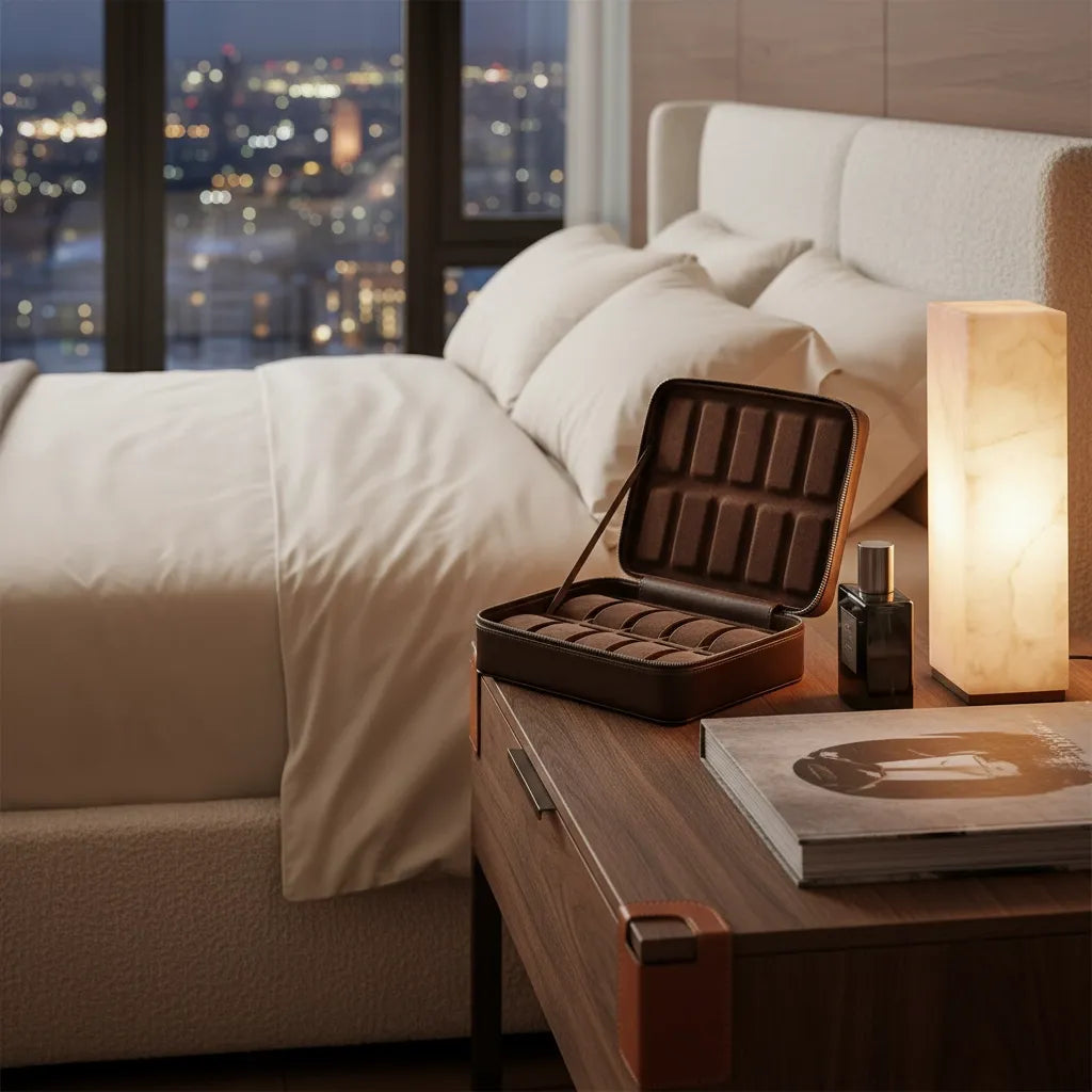 Housse pour Montres « Bivouac » – 10 Montres